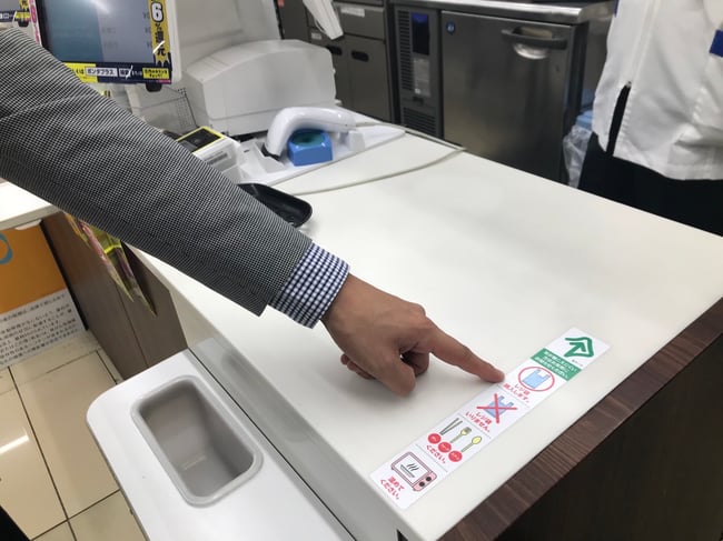 写真　聴覚障害者向けの指差しシートの写真